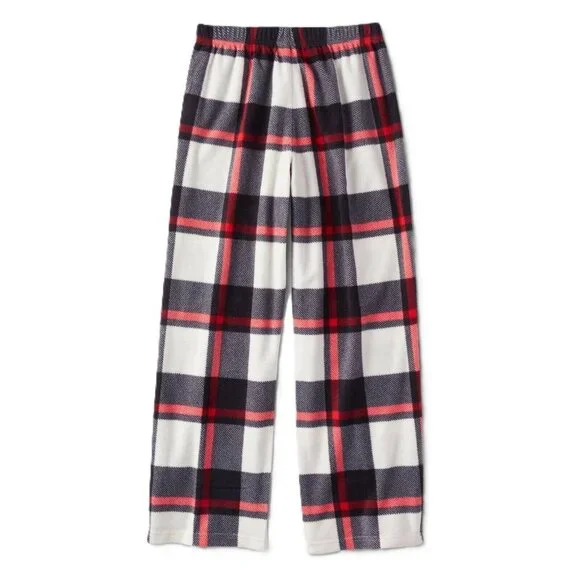 Target Pajamas Wondershop Toddler Black Check Fleece Matching